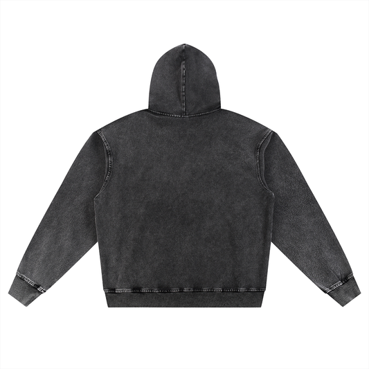 Snow Wash Oversized Hoodie